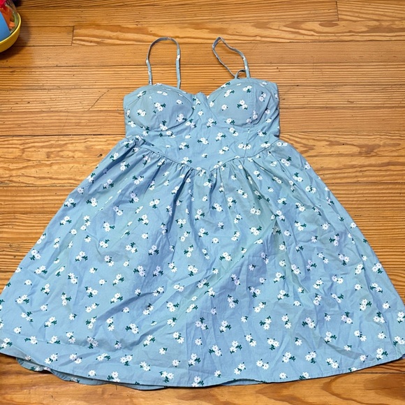 No Boundaries Dresses & Skirts - Floral Blue Dress